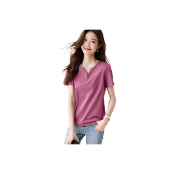 Mo Han Yi Mei T Shirt Women's Fuchsia
