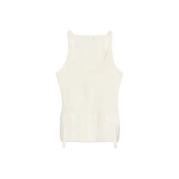 ZARA Tank Top Women's Raw White