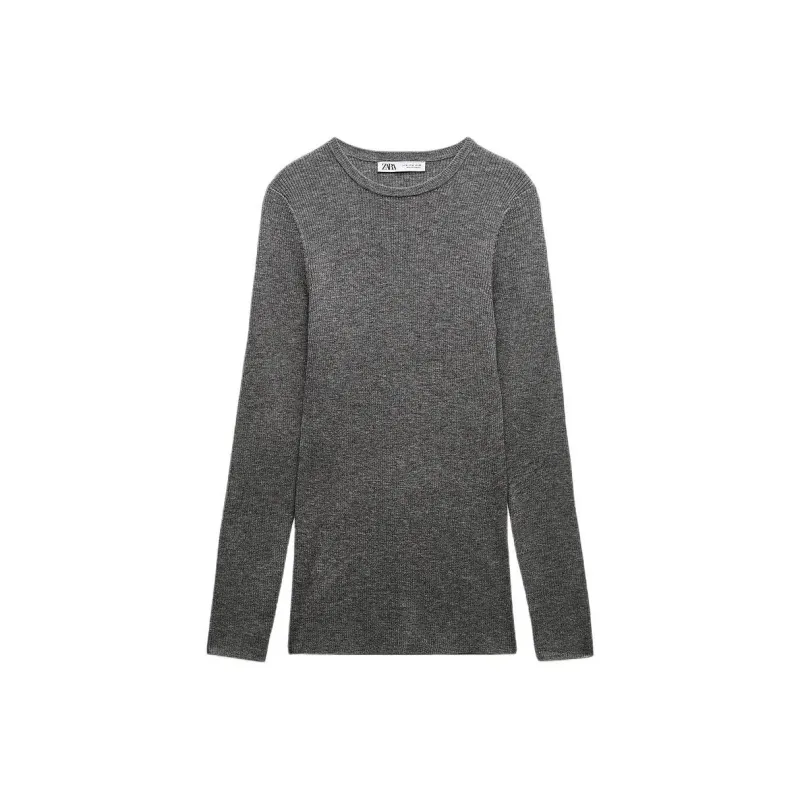 ZARA Sweater Women's Medium Gray-0