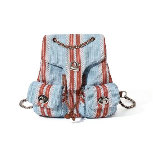 MASTER CANVAS Fabric Backpack Regular Women's Blue