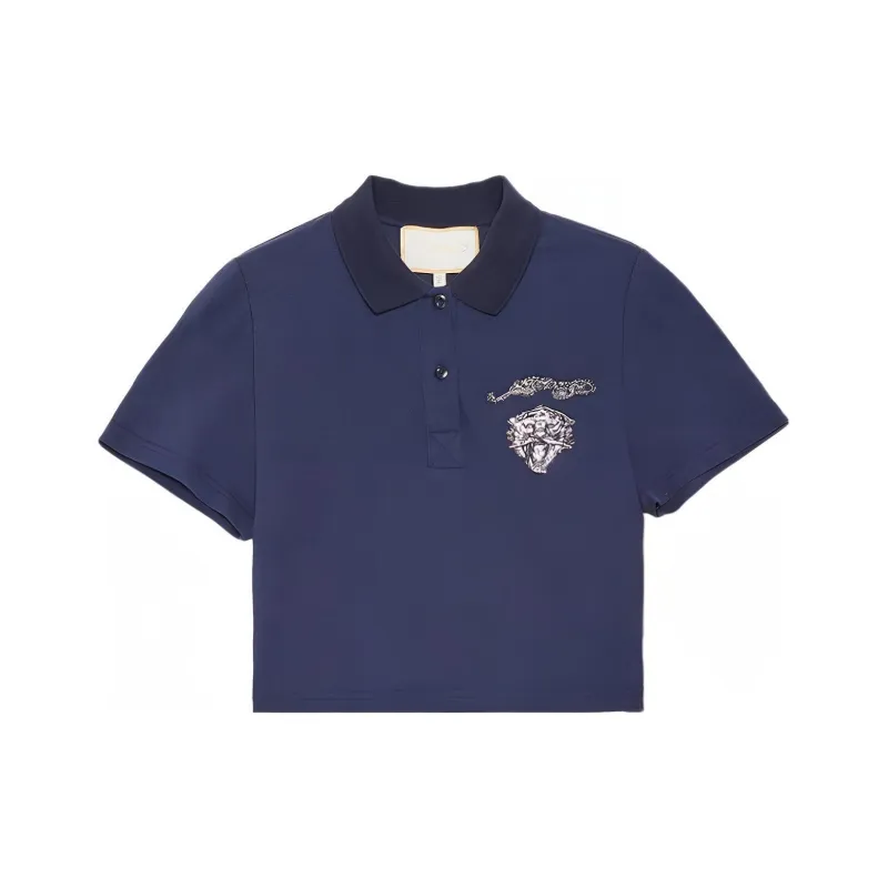 Ed Hardy Crop Tops Women's Midnight Blue-0