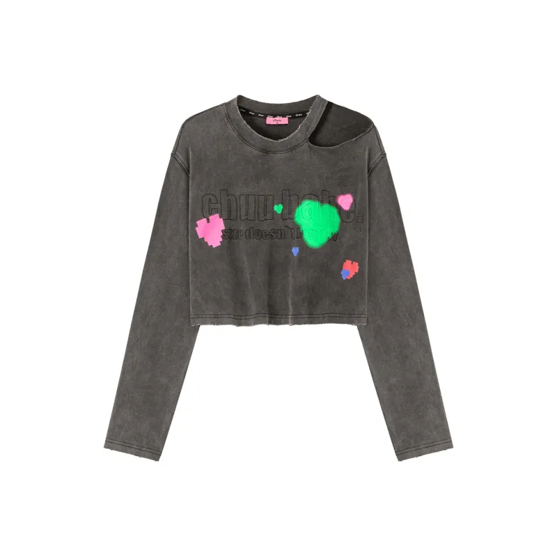 CHUU Crop Tops Women's-2
