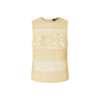 PINKO Crochet Vest