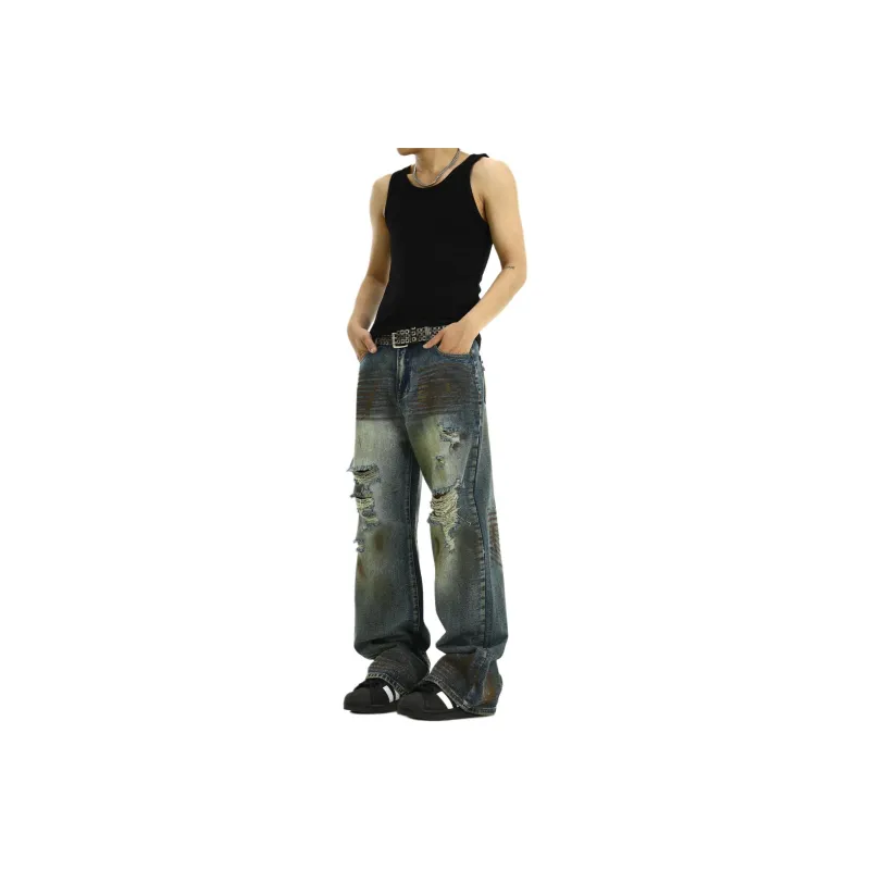Pirkadat Jeans Unisex Blue-0