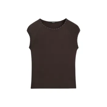 Massimo Dutti T Shirt Women's Brown