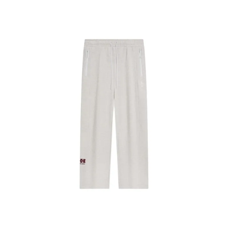XTEP Basketball Collection Athletic Trousers Men's Beige Floral Gray 1-0