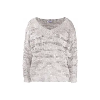 Brunello Cucinelli SS22 Sweater Women's Gray