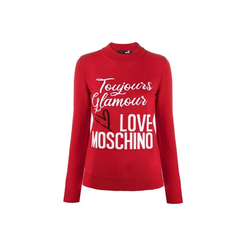 MOSCHINO Sweaters Women's Red-0