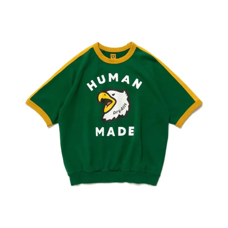 HUMAN MADE S/S Sweatshirt Green-4