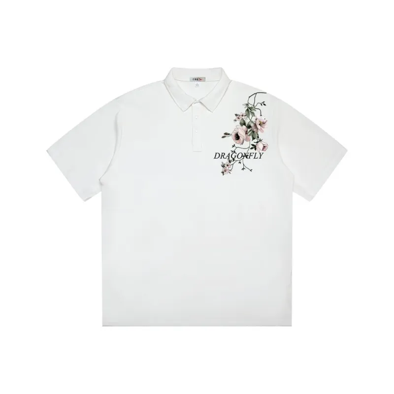RED DRAGONFLY Polo Shirt Unisex-4