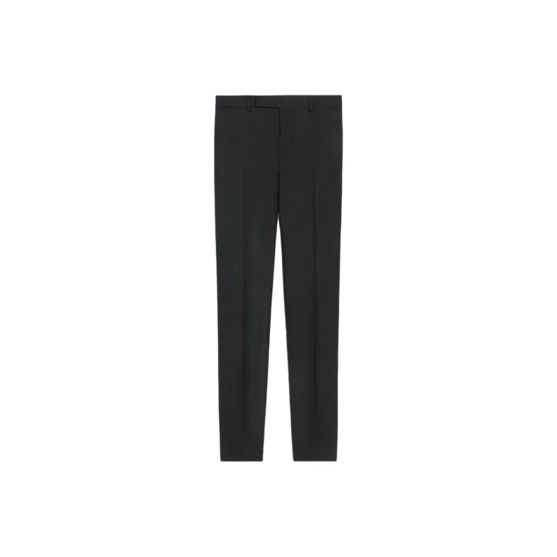 CELINE Mods Pants In Triple Striped Flannel-0