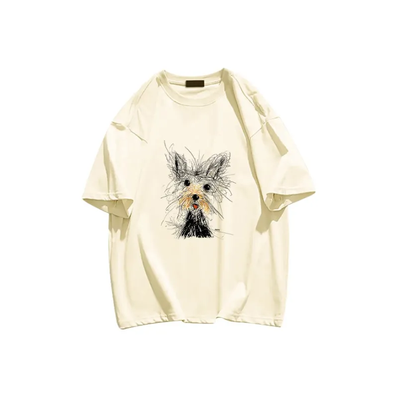 Cotton shopping T Shirts Unisex-0