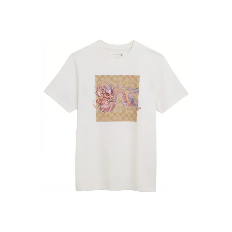 COACH FW23 T Shirt Women's White-0