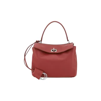 Balenciaga Rodeo Calfskin Shoulder Bag, Crossbody Bag, Handbag Women's Red