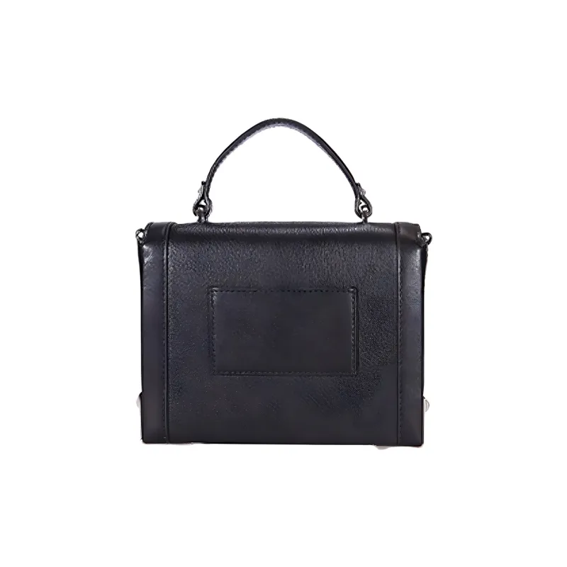 MICHAEL KORS Jayne Cow Leather One Shoulder Handbag Small Size Women's Black-1