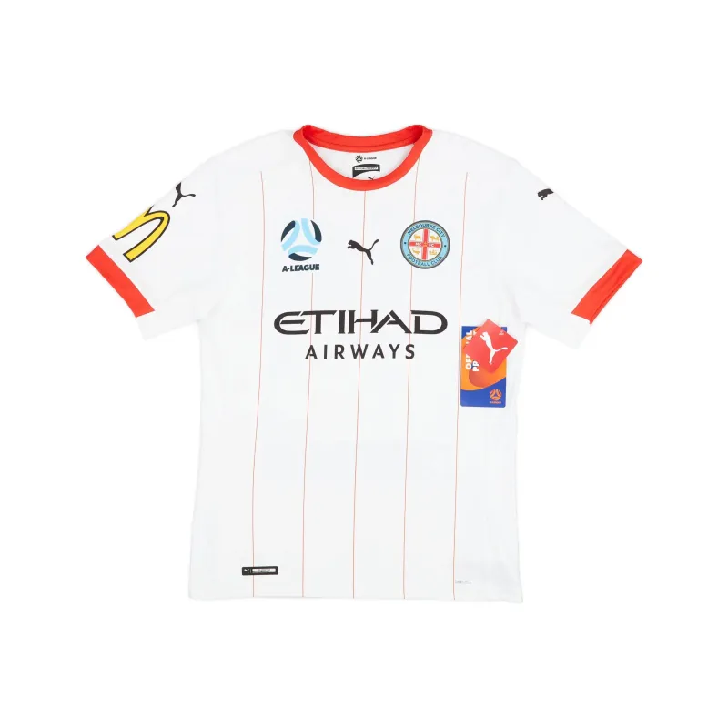 PUMA 2020 21 Melbourne City Player Issue Third Shirt Soccer Jerseys Unisex White-0