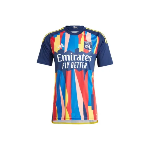 Adidas Olympique Lyonnais 23/24 Third Jersey Soccer Jerseys Men's Dark Blue