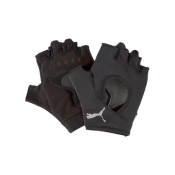 PUMA Polyester, Nylon, Polyurethane Sports Gloves Women's Black