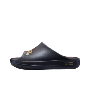 YONEX Power Cushion Slip Resistant Abrasion Resistant Slide Slippers Unisex Black