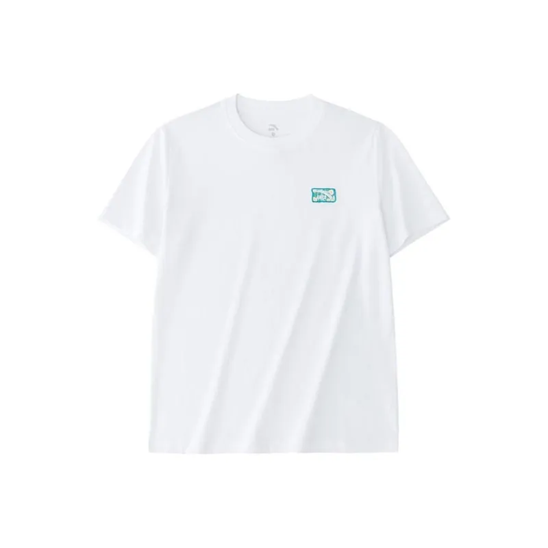 Anta Life Collection T Shirt Women's Jade Blue White-0
