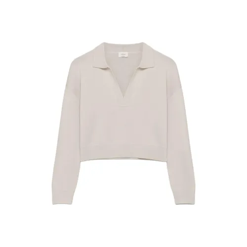 ARITZIA Wilfred Clara Merino Wool Waist Sweater Sweater Women's Matte Pearl/Matte Pearl