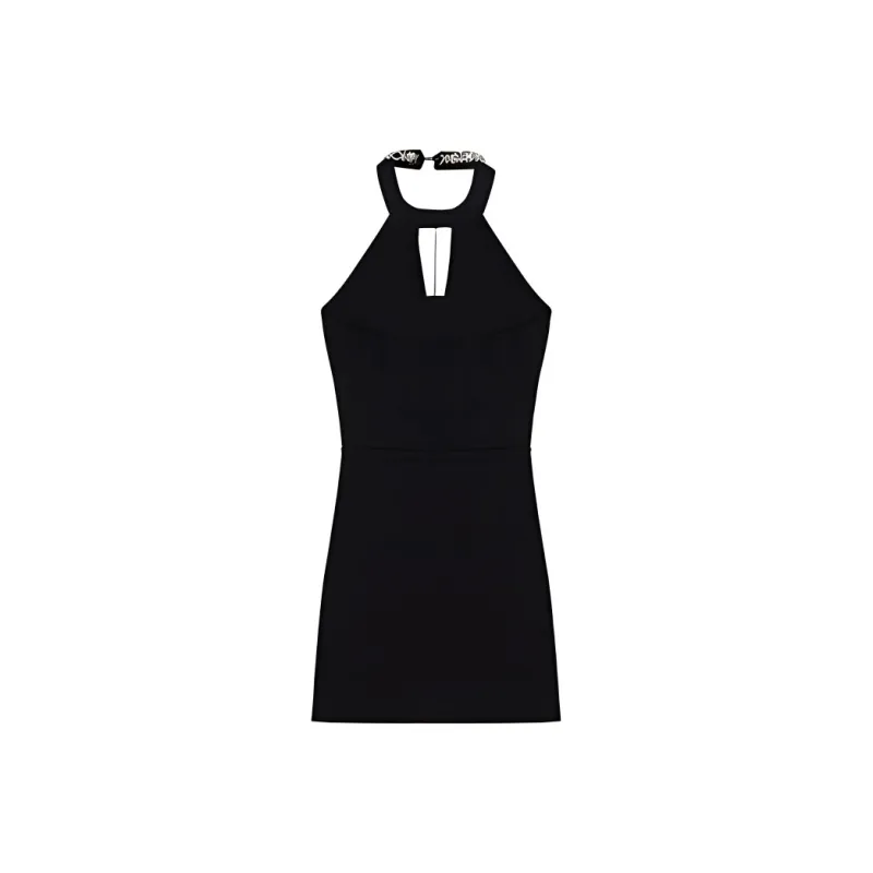 PLANE DRIFT Sleeveless Dress Women's Black-1