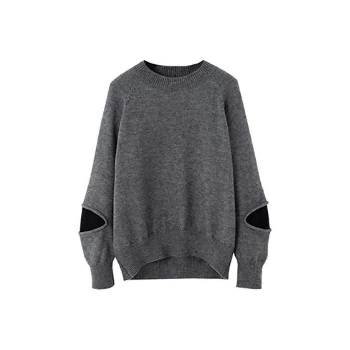 SOON FLOWER Sweater Women's Dark Gray-0