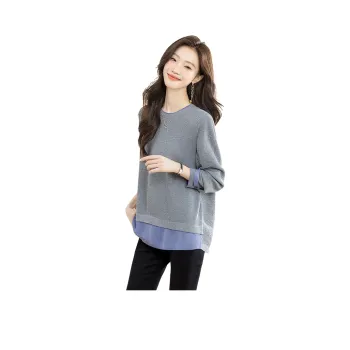 Cypress House Sweater Women's Light Gray Blue