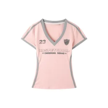 Dear Zhazha Set in Sleeve T Shirt Women's Pink