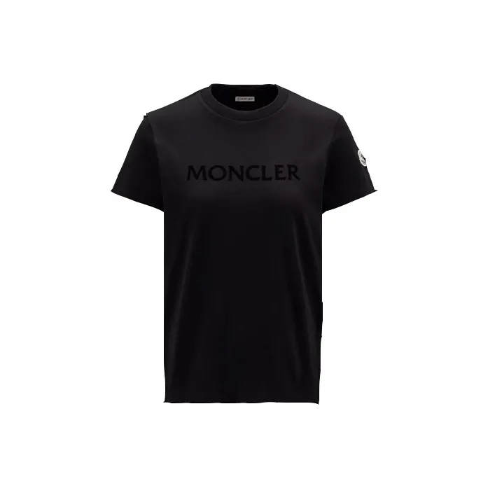 Moncler SS22 T Shirts Women's Black-0