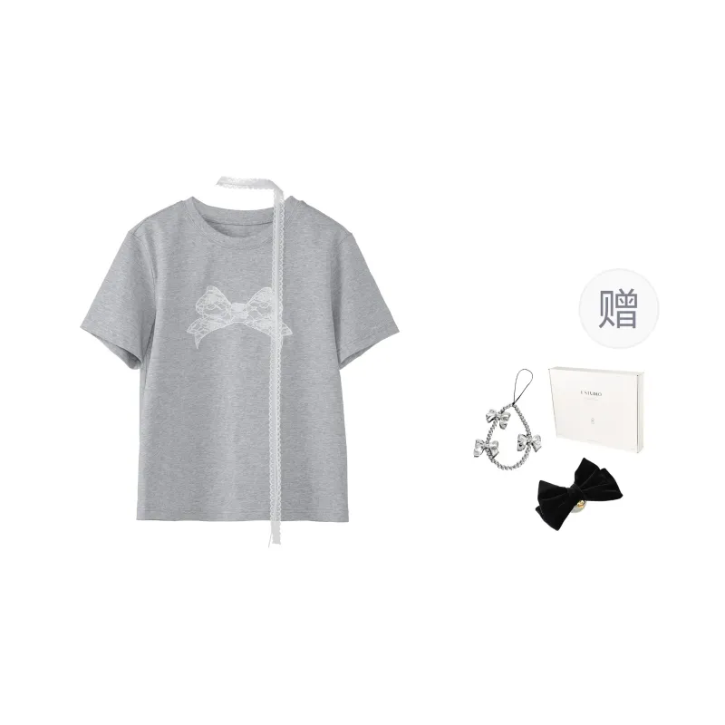 Fstudio T Shirts Women's Gray-0
