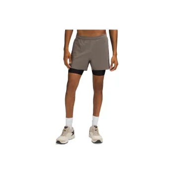 Lululemon LAB Collection Sports Shorts Men's Khaki Brown