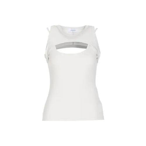 OFF-WHITE Layered Cut-out Tank Top