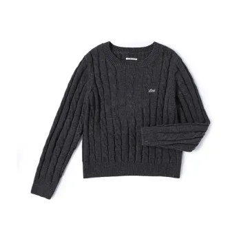 Lee Sweaters Women's Iron Gray