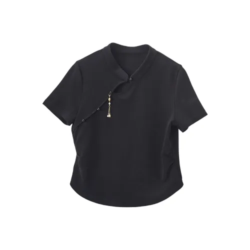 XIANGYING Set in Sleeve T Shirt Women's