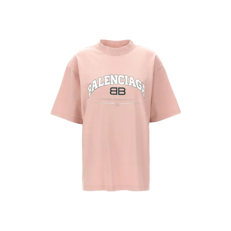 Balenciaga Light Destroy Oversized T-Shirt-0