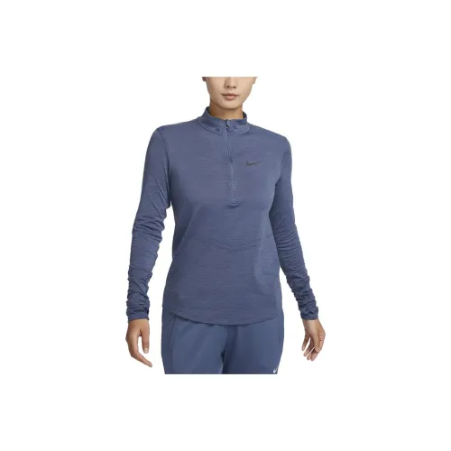 Nike Dri Fit T Shirt Women's Finnish Blue