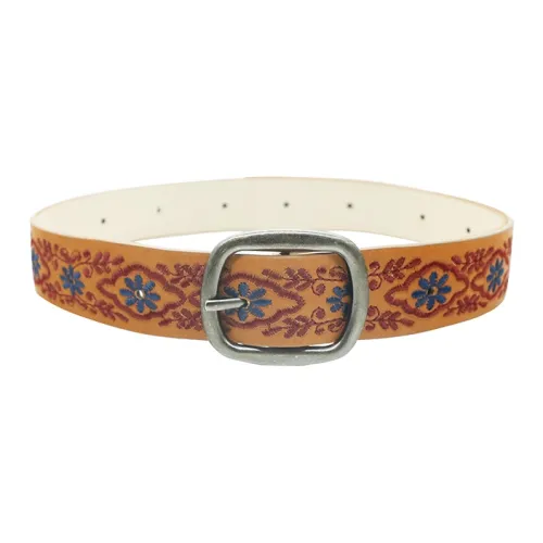 YUZHAOLIN Cow Split Leather Belts Unisex Width 3.4cm