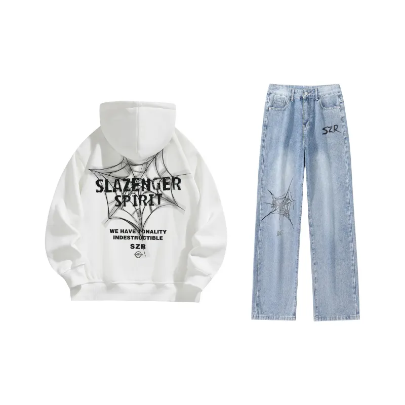 Slazenger Sweatshirt Set Unisex-4