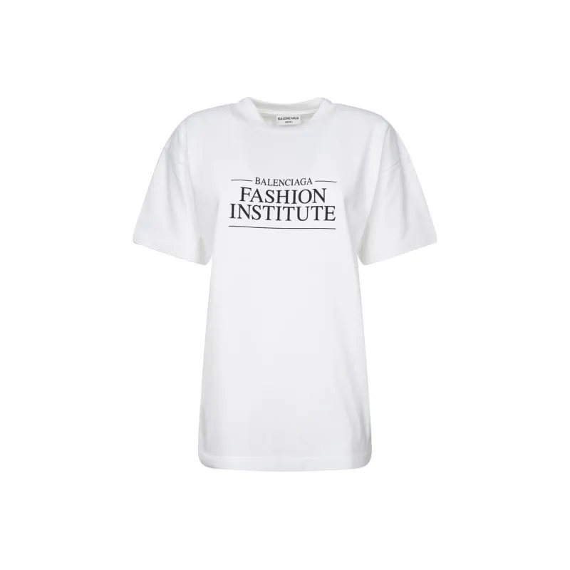 Balenciaga T Shirt 'White/Black'-0