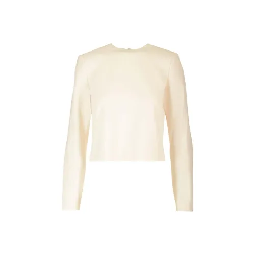 THEORY Crop Tops Women's Beige