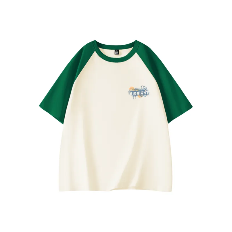 Cotton Raglan Sleeve T Shirt Women's-0