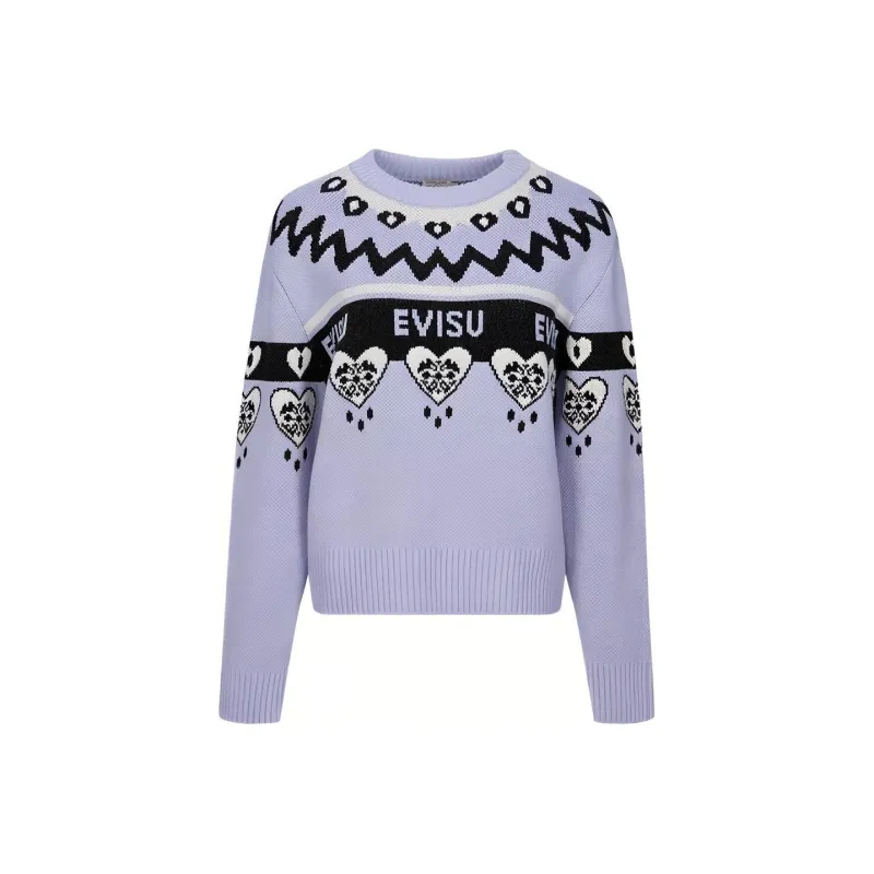 EVISU Sweaters Women's Purple-0