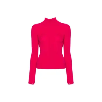 Patrizia Pepe Roll neck Ribbed knit Jumper
