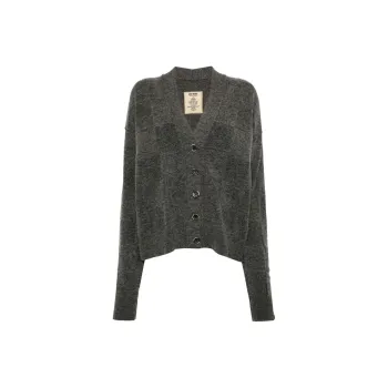 UMA WANG Buttoned V Neck Cardigan