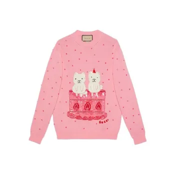 GUCCI SS23 Sweater Women's Pink