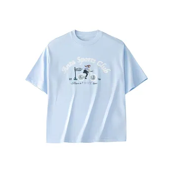 Anta Life Collection T Shirt Women's Aqua Sky Blue