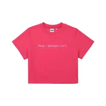 FILA Crop Tops Women's Pink