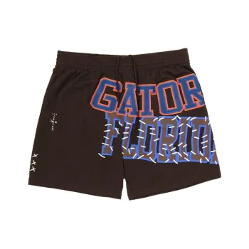 Travis Scott X Mitchell & Ness Florida Gators Basketball Shorts