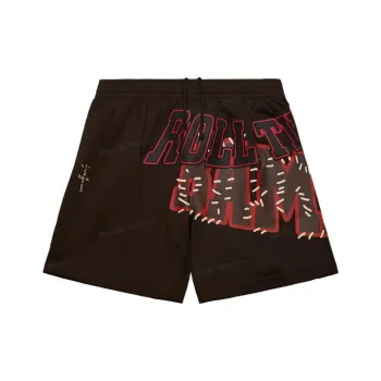 Travis Scott X Mitchell & Ness Alabama Crimson Tide Basketball Shorts